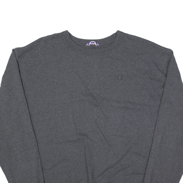 CHAMPION Sweatshirt Grey Mens L