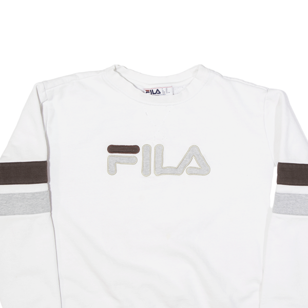 FILA Sweatshirt White Womens XL