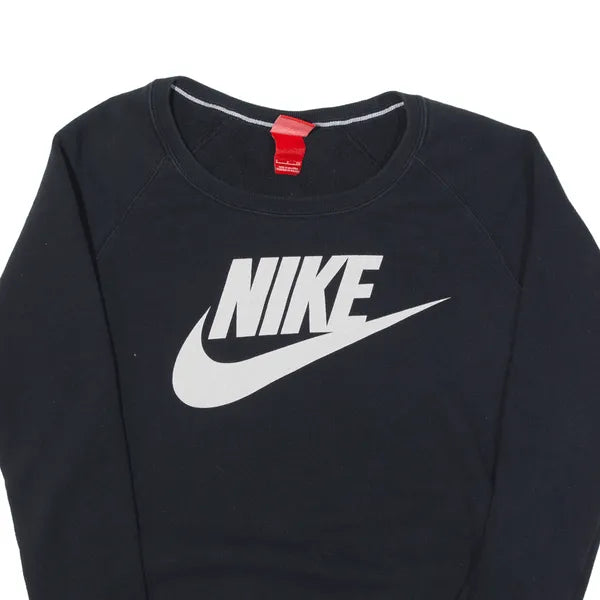 NIKE Sweatshirt Black Womens S