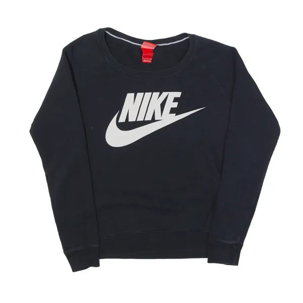 NIKE Sweatshirt Black Womens S