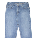 CARHARTT Workwear Mens Jeans Blue Regular Straight Stone Wash W32 L27