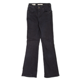 LEVI'S 725 High Rise BIG E Womens Jeans Black Regular Bootcut W21 L28