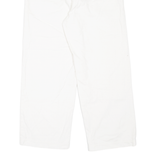 VANS Womens Jeans White Loose Straight W27 L25