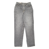 RIFLE Womens Jeans Grey Regular Mom 90s Stone Wash W26 L30