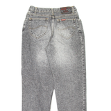 RIFLE Womens Jeans Grey Regular Mom 90s Stone Wash W26 L30