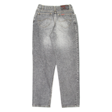 RIFLE Womens Jeans Grey Regular Mom 90s Stone Wash W26 L30
