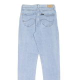 LEE Womens Jeans Blue Regular Mom W27 L33