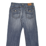 TOMMY HILFIGER Gage Fit Mens Jeans Blue Regular Skinny Stone Wash W33 L31