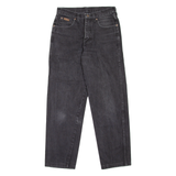 WRANGLER Ohio Mens Jeans Black Regular Tapered W27 L28