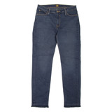 LEE Womens Jeans Blue Regular Tapered W29 L29