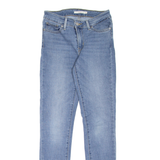 LEVI'S 711 Womens Jeans Blue Slim Skinny Stone Wash W26 L30