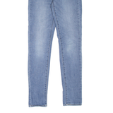 LEVI'S 711 Womens Jeans Blue Slim Skinny Stone Wash W26 L30
