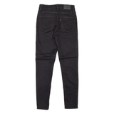 LEVI'S 720 High Rise BIG E Womens Jeans Black Slim Skinny W25 L28