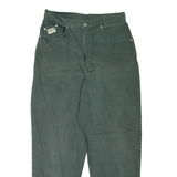 H.I.S Womens Jeans Green Regular Mom W30 L29