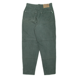H.I.S Womens Jeans Green Regular Mom W30 L29