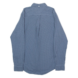 TOMMY HILFIGER Mens Shirt Blue Gingham Long Sleeve S