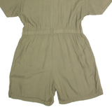 TOGETHER! Womens Playsuit Green Wide-Leg M