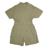 TOGETHER! Womens Playsuit Green Wide-Leg M