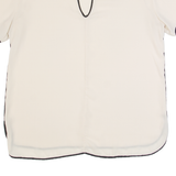 ZARA BASIC Sheer Womens Top Beige L
