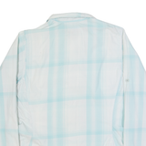 COLUMBIA Womens Printed Shirt Blue Collared Long Sleeve Check M