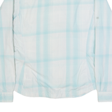 COLUMBIA Womens Printed Shirt Blue Collared Long Sleeve Check M