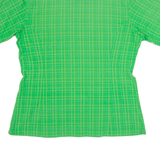 MAMMUT Womens Printed Shirt Green Collared Check L