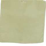 Womens Camisole Top Green V-Neck Sleeveless L