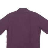 DKNY Mens Plain Shirt Purple M