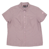 MAMMUT Womens Shirt Pink Gingham XL