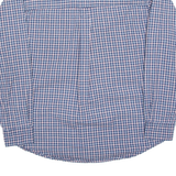 WRANGLER Mens Shirt Blue Check Long Sleeve M