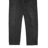 LEVI'S 615 02 Jeans Orange Tab Mens Black Regular Straight 90s W34 L32