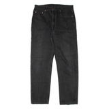 LEVI'S 615 02 Jeans Orange Tab Mens Black Regular Straight 90s W34 L32