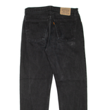 LEVI'S 615 02 Jeans Orange Tab Mens Black Regular Straight 90s W34 L32