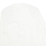 EVAN PICONE PETITES Womens Printed Shirt Cream 90s Houndstooth M