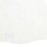 EVAN PICONE PETITES Womens Printed Shirt Cream 90s Houndstooth M