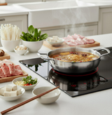 Anygleam Stock Pot 2pcs Silver-S-L Stainless Steel HotPot Without Lid Single-Layer Cooking Soup Noodle Sea Food Home Kitchen Restaurant Tools