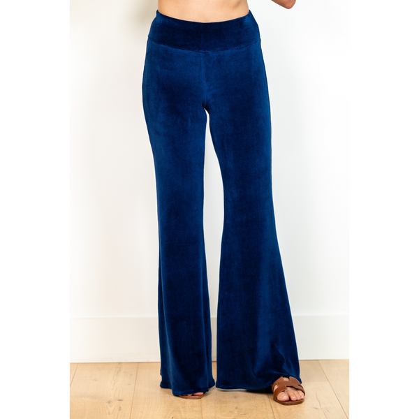 Velour Flare Pants