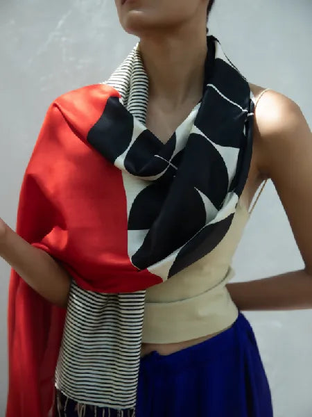 ERI SILK SCARF AGNI