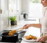 Anygleam Natural Wood 3pcs Wooden Tong Food Kitchen Tableware