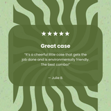 Sage Green Watermelon Time Warp iPhone 14 Case