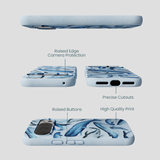 Powder Blue Whales Google Pixel 10/10 Pro Case