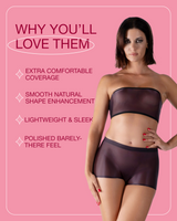 Lustrous Sheer Boyshort Tights