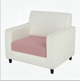 Anyhouz Sofa Cushion Cover – Old Rose Polyester, Thick Stretchable, 1Pc Living Room Chair