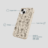 Seashell Wild Flower iPhone 13 Mini Case