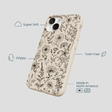 Seashell Wild Flower iPhone 13 Case