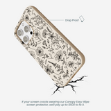 Seashell Wild Flower iPhone 16 Pro Max Case