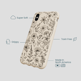 Seashell Wild Flower iPhone XR Case