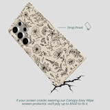 Seashell Wild Flower Samsung Galaxy S25 Ultra Case