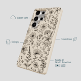 Seashell Wild Flower Samsung Galaxy S25 Ultra Case