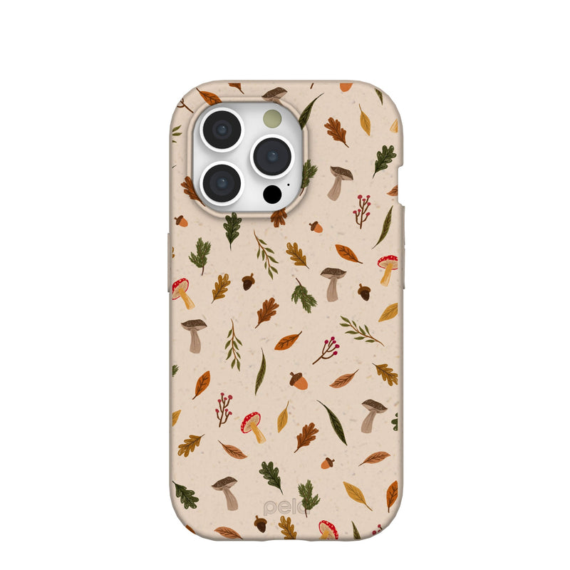 Seashell Woodland Harvest iPhone 15 Pro Case